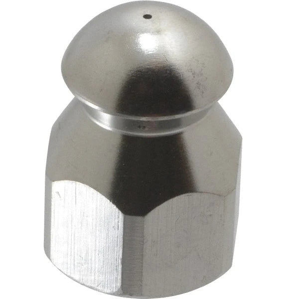 SEWER NOZZLE 1 FORWARD 3 BACKWARDS 1/8", 1/4" and 3/8" FPT