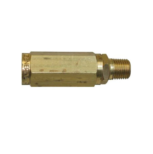 GP 100647 High Pressure Nozzle Filter, Brass 1/4" FPT inlet x 1/4" MPT outlet