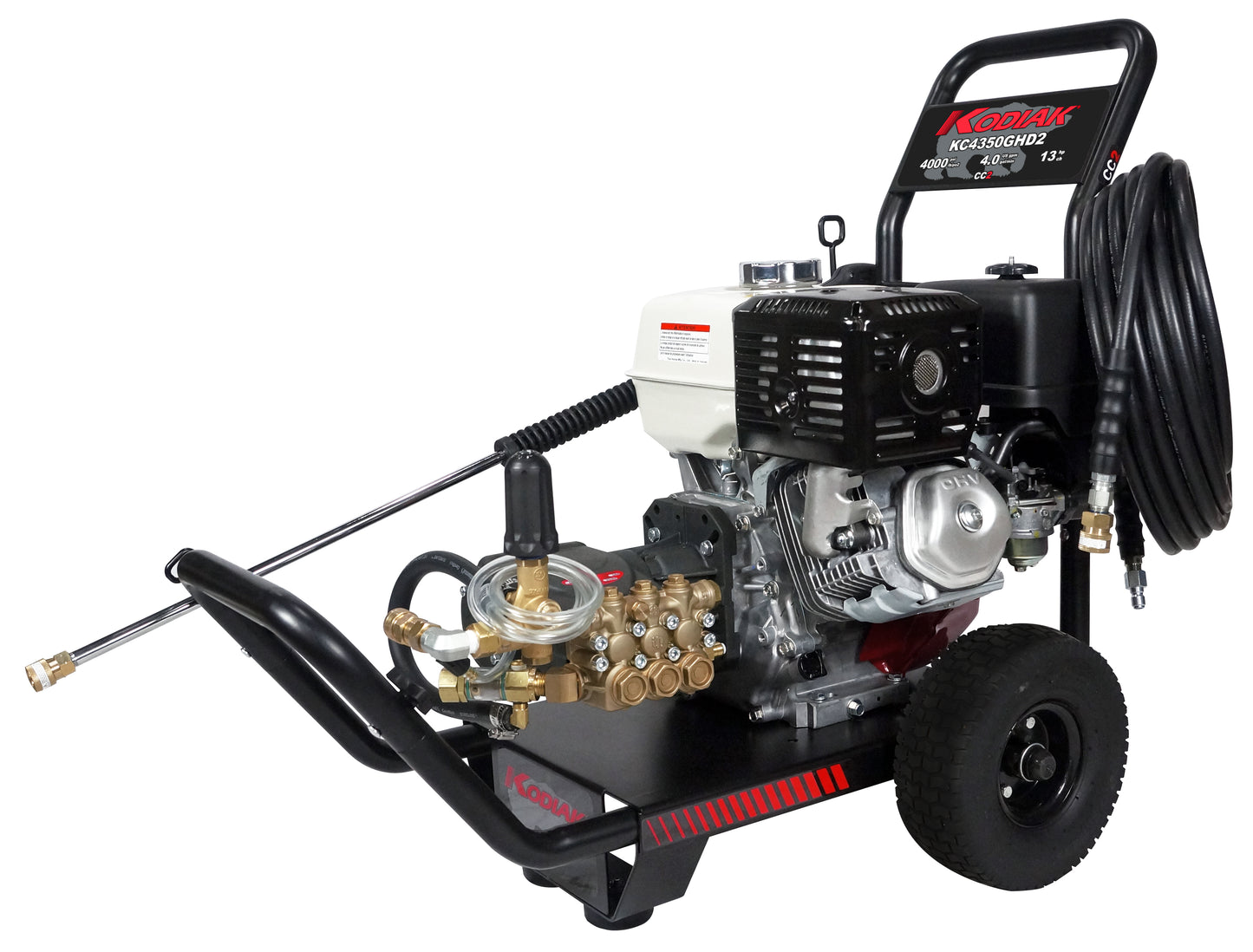 Kodiak/Honda Cold Water Pro Series Gas Engine Pressure Washer 3-4GPM 2500-4000PSI