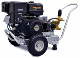 Teton Series Gas Engine Pressure Washer by Karcher Cold Water 3.5-5GPM 3000-4000PSI