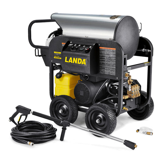 LANDA HOT Series Portable Electric Diesel fired pressure washer