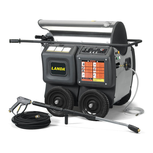 LANDA PHW Series Portable electric powered, diesel heated pressure washer